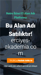 Mobile Screenshot of erciyes-akademia.com
